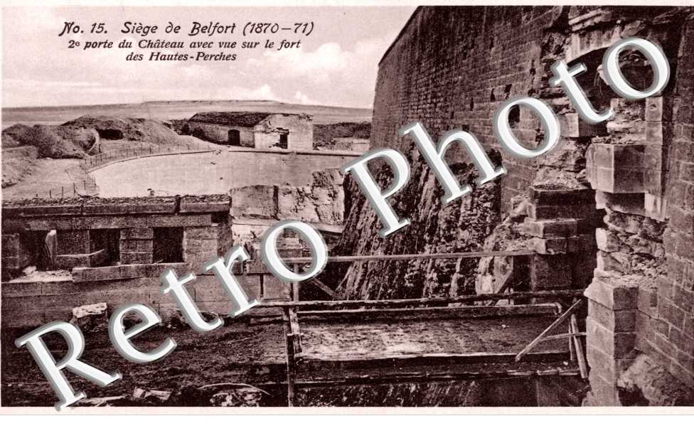 siege de belfort, 2eme porte du chateau