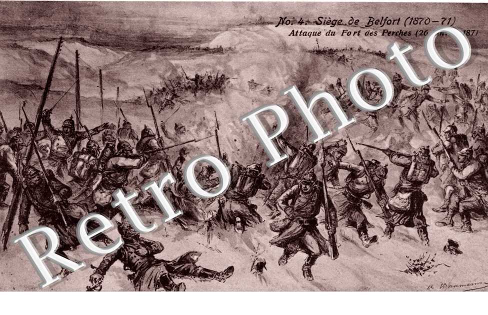 siege de belfort attaque du fort des perches 26 janvier 1871