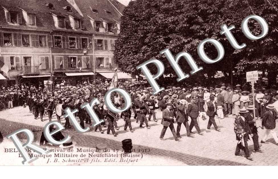 festival de musique, musique militaire de neufchatel