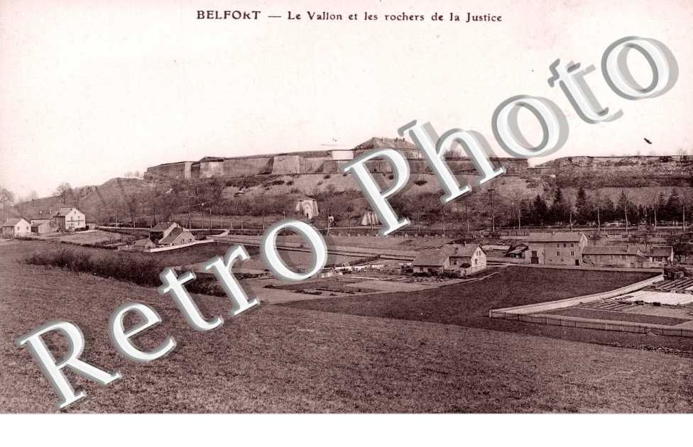 le Vallon et les Rochers de la Justice