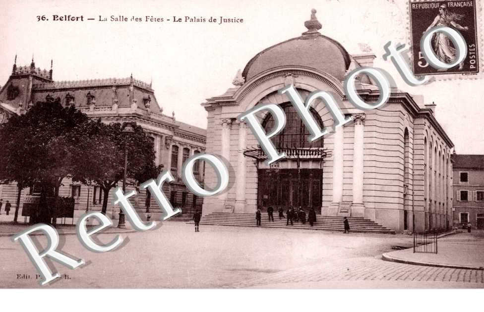 la Salle des Fetes, le Palais de Justice