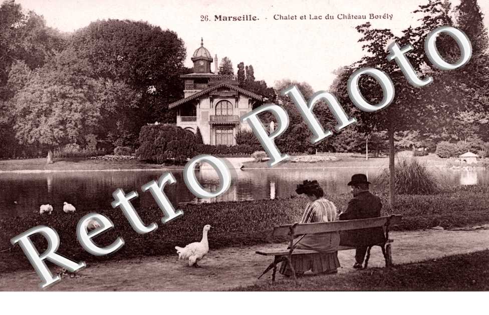 chateau Borelly chalet et lac
