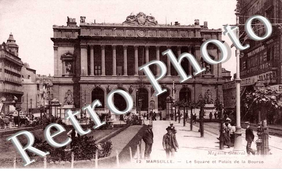 Le square et palais de la Bourse