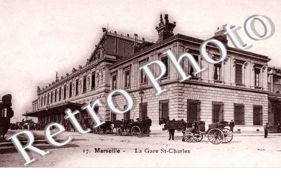la gare Saint Charles