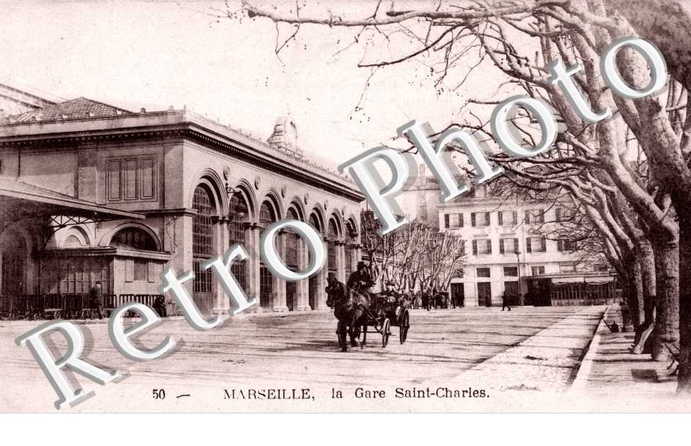 la gare Saint Charles