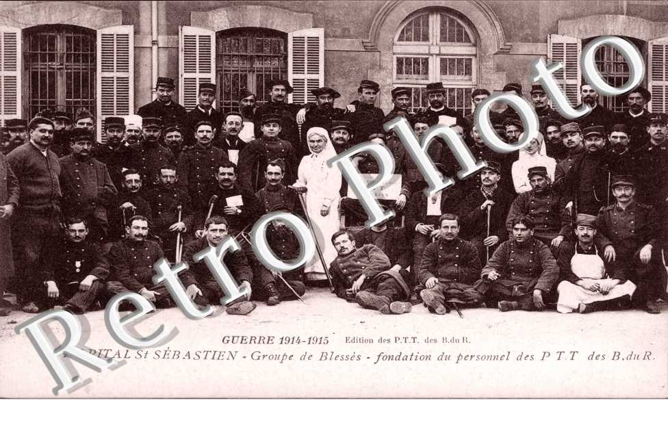 Hopital Saint Sebastien - Groupe de Blesses