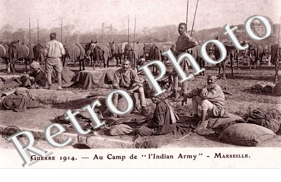 Au camp de l'indian army