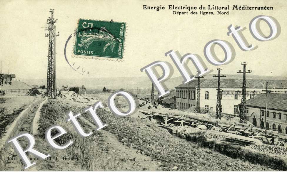 energie electrique - Depart des lignes, Nord