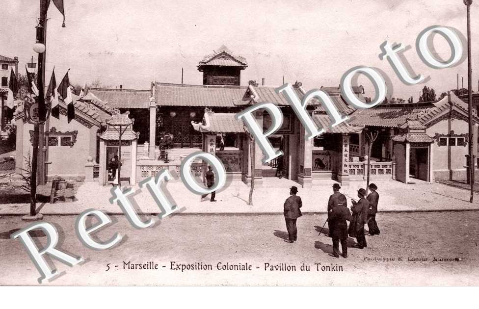  exposition coloniale  Pavillon du Tonkin