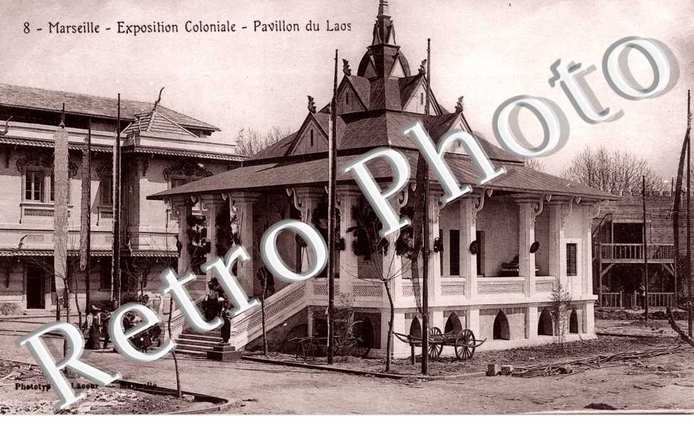 exposition coloniale  Pavillon du Laos