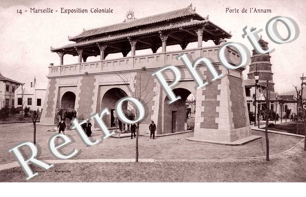 exposition coloniale  Porte de l'Annam