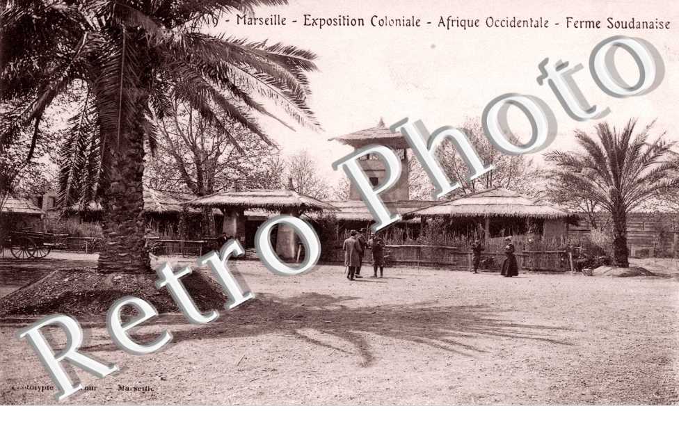 Exposition coloniale Afrique occidentale Ferme Soudanaise