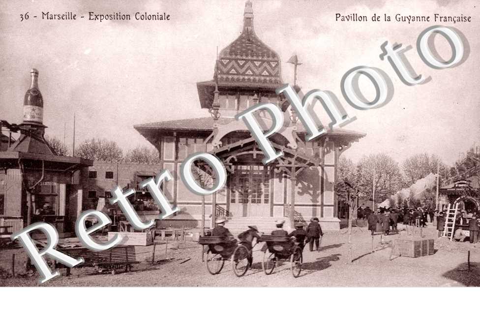 exposition coloniale  Pavillon de la Guyanne francaise
