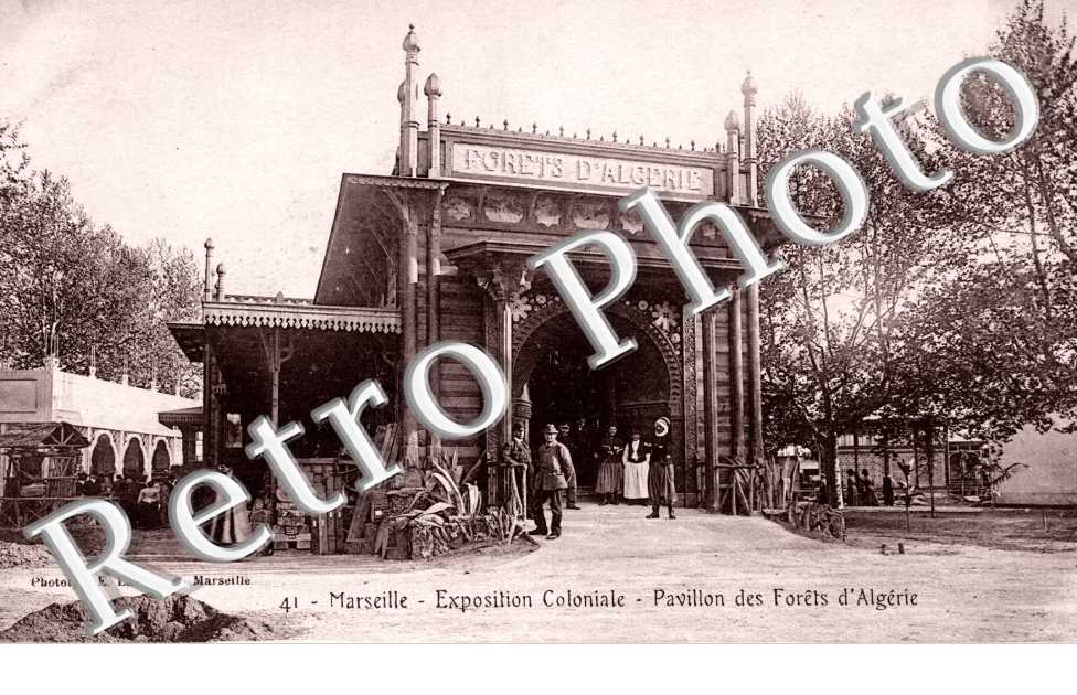 Exposition coloniale Pavillon des Forets d'Algerie