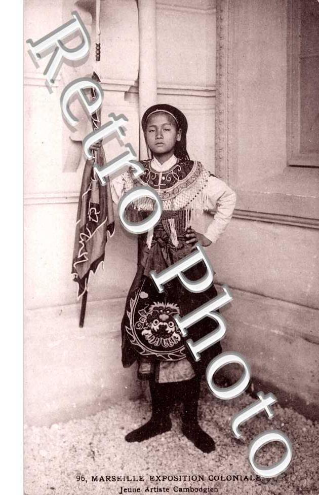 Exposition Coloniale, Jeune Artiste Cambodgien