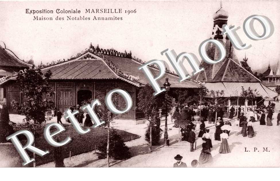 exposition coloniale 1906 Maison des notables Annamites
