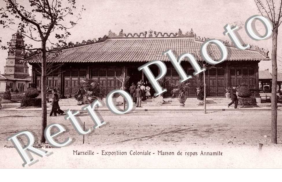 exposition coloniale Maison de repos Annamite