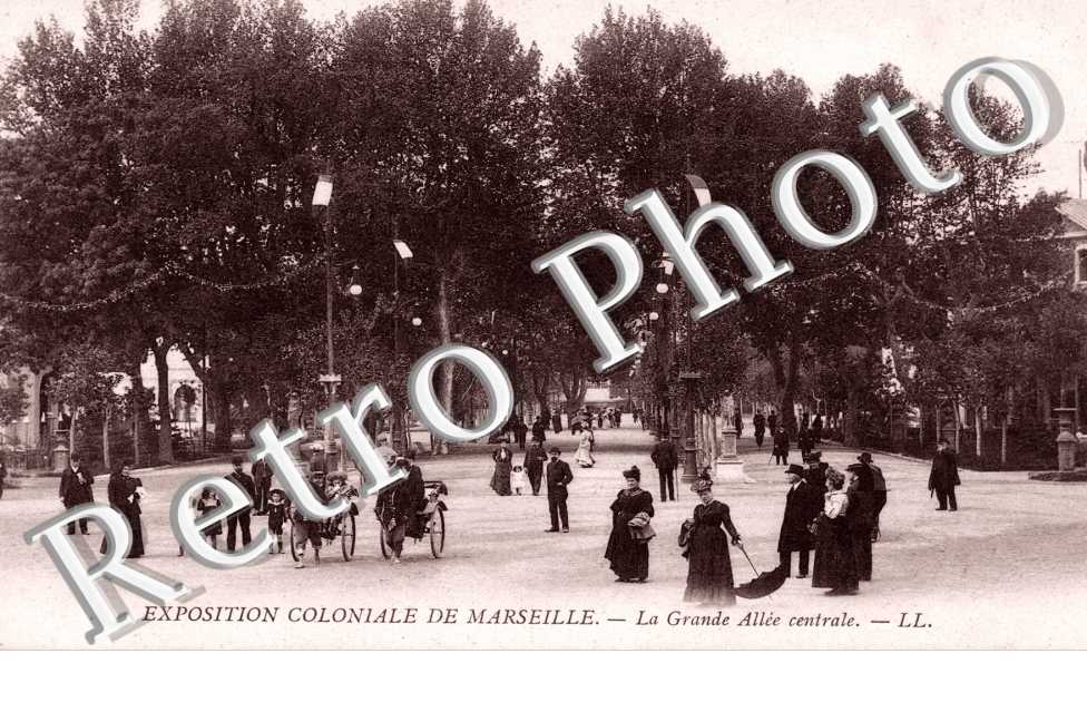 exposition coloniale La grande allee centrale