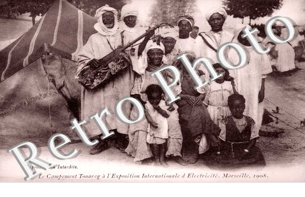'Exposition Internationale d'electricite 1908 le campement Touareg