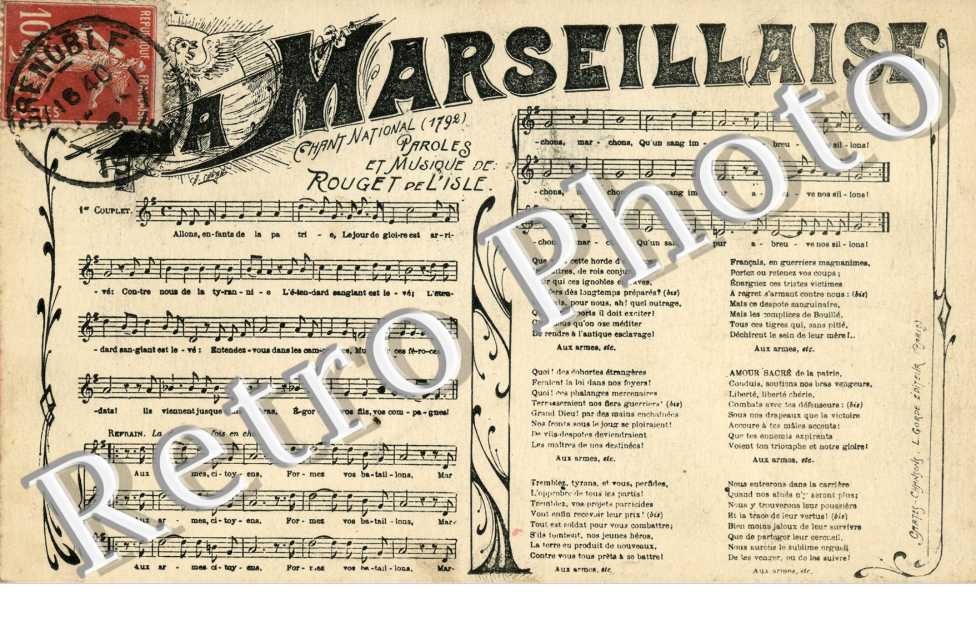 Paroles et Musique de Rouget de l'Isle