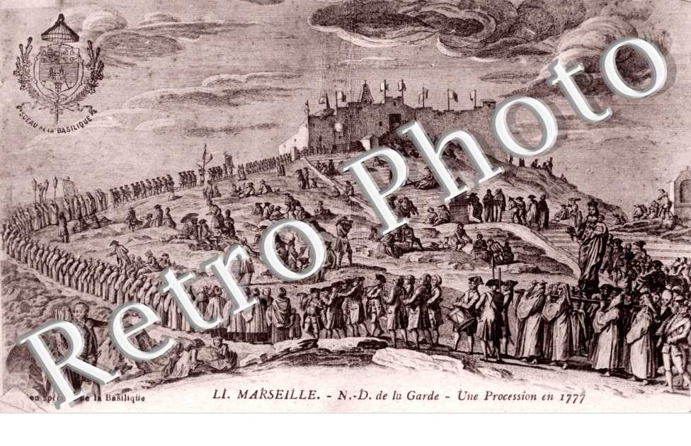 Notre Dame de la Garde, Procession 1777