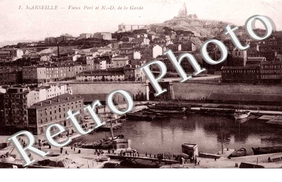 vieux port et Notre Dame de la Garde