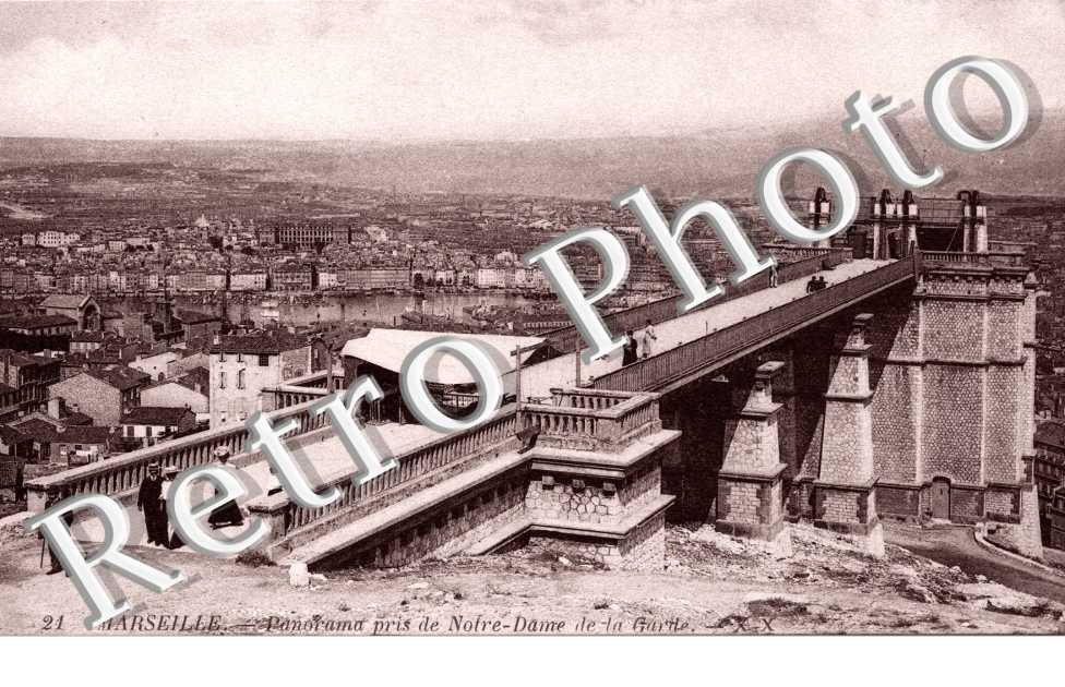 Panorama pris de Notre Dame de la Garde