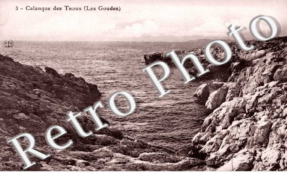 Calanques des Trous, Les Goudes