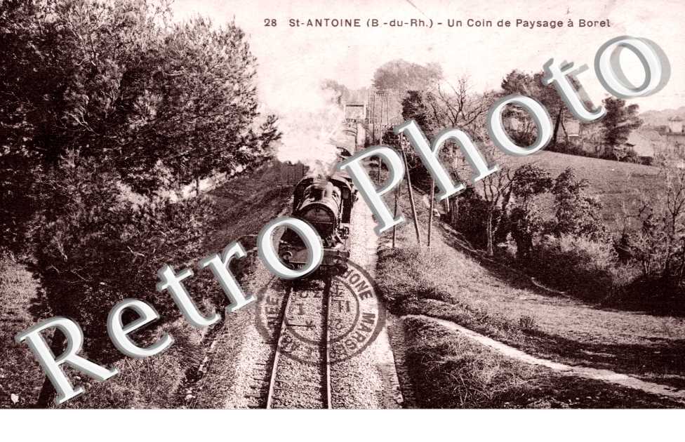 Saint Antoine, un Coin du paysage a Borel