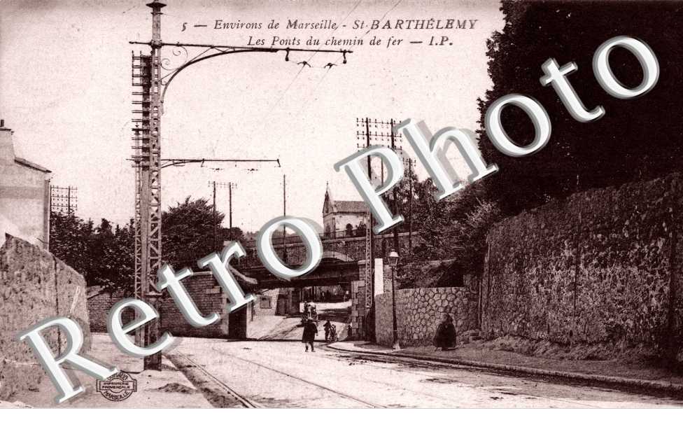 Saint Barthelemy, Les Ponts du Chemin de Fer