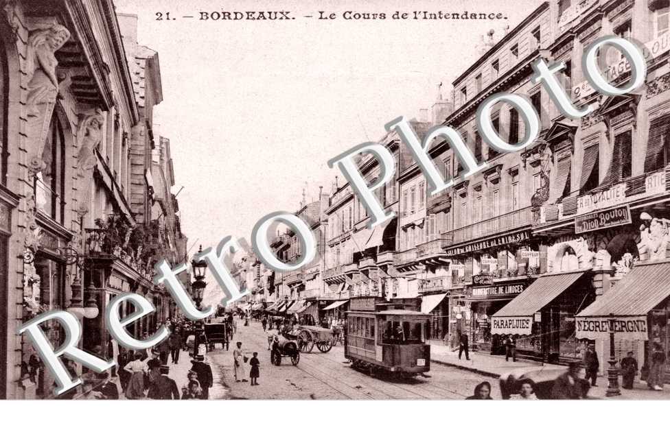 Vue du cours de l'intendance
