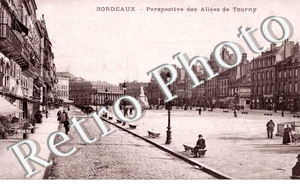 Perspective des Allees de Tourny