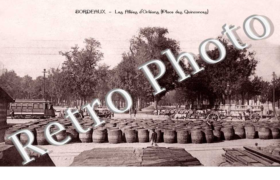 Les Allées d'Orléans (Place des Quinconces)
