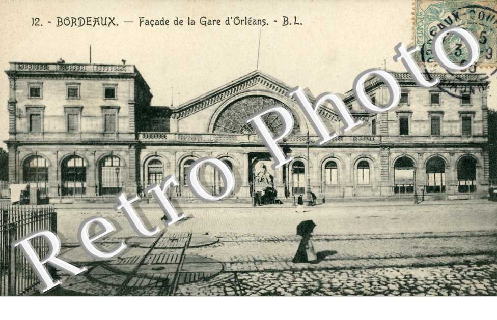 Façade de la Gare d'Orléans
