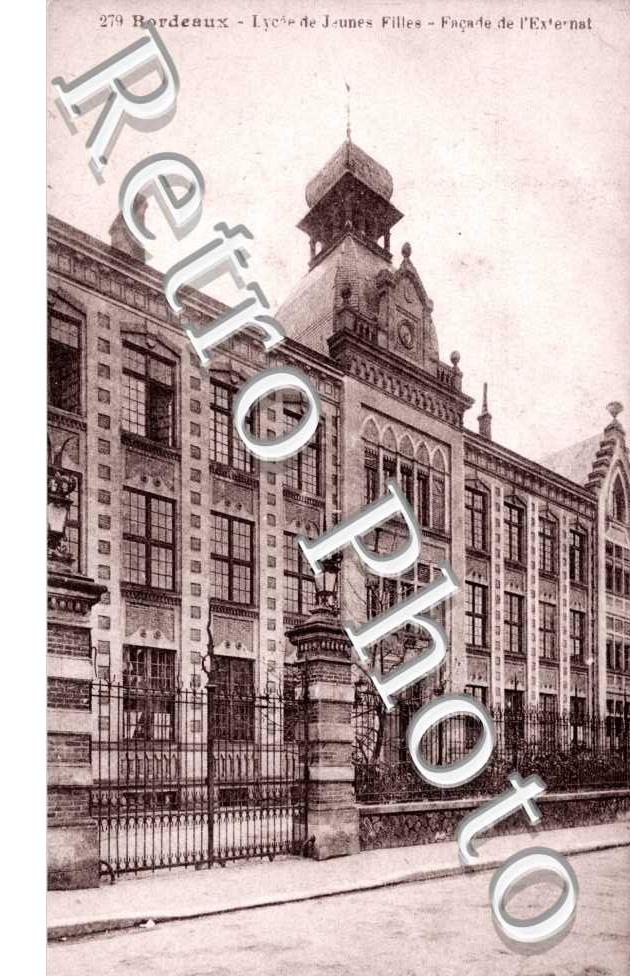 Lycée de jeunes Filles - Façade de l'Externat