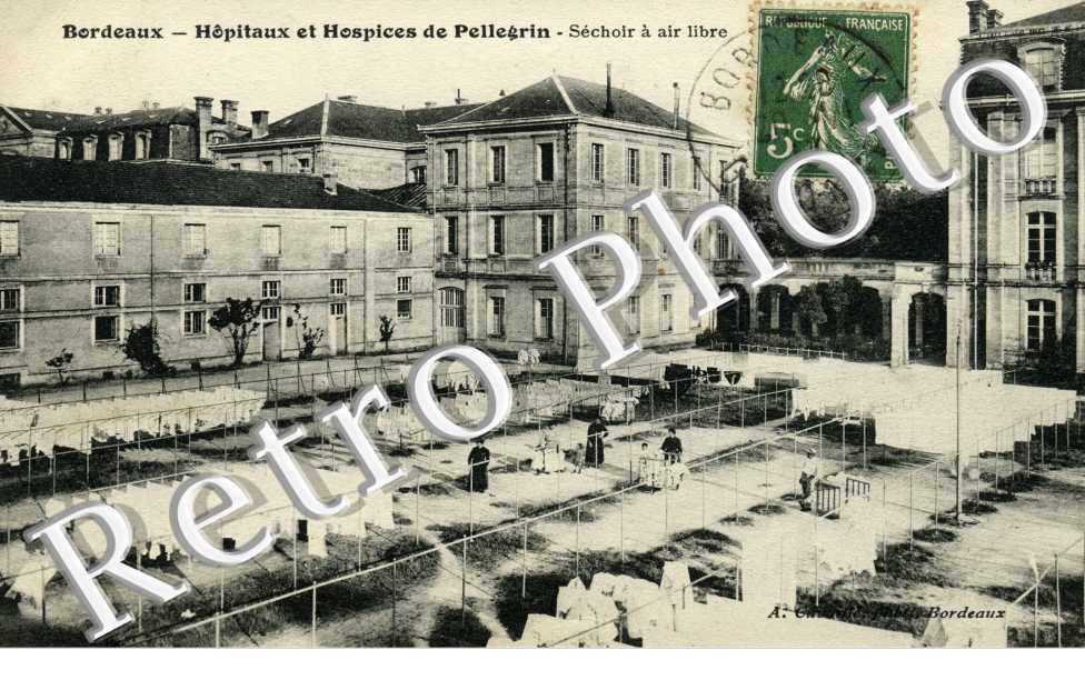 Hopitaux et Hospices Pellegrin - Sechoir a air libre
