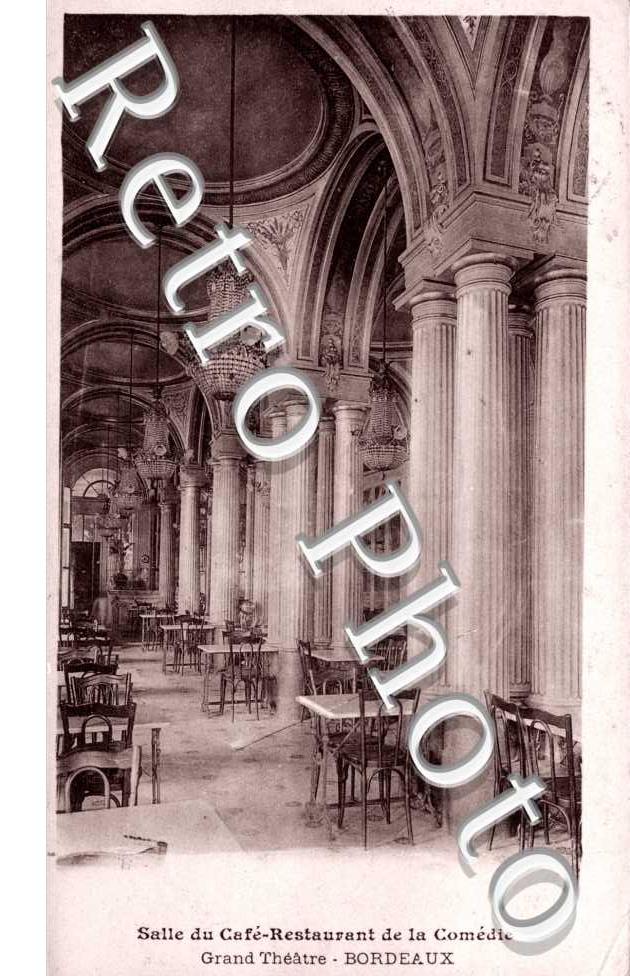 Salle du Cafe Restaurant de la Comedie - Grand Theatre