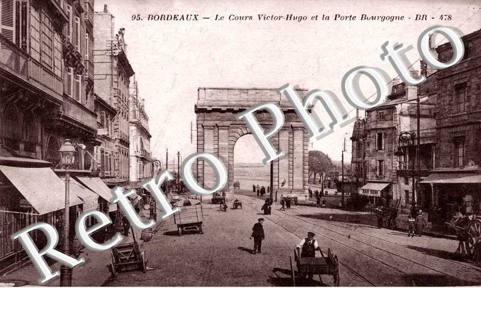 le Cours Victor Hugo et la Porte Bourgogne
