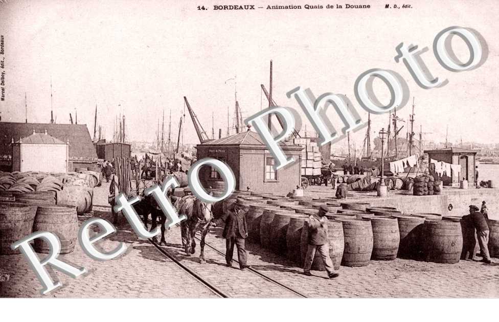 Animation quais de la Douane - tonneaux