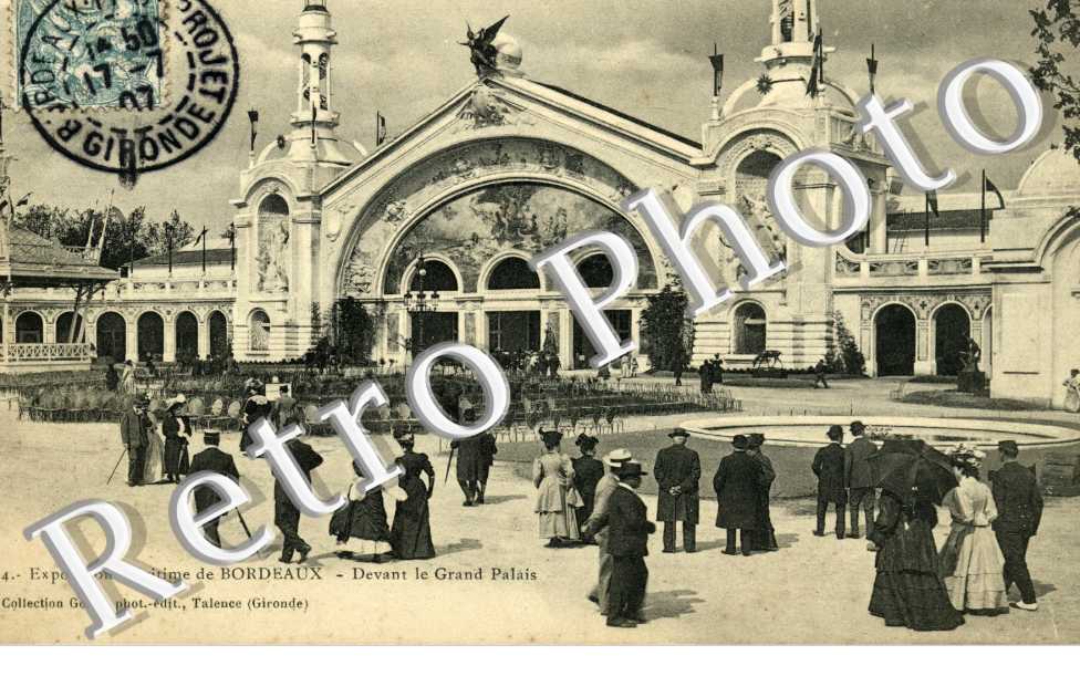 Exposition Maritime 1907 - devant le grand palais