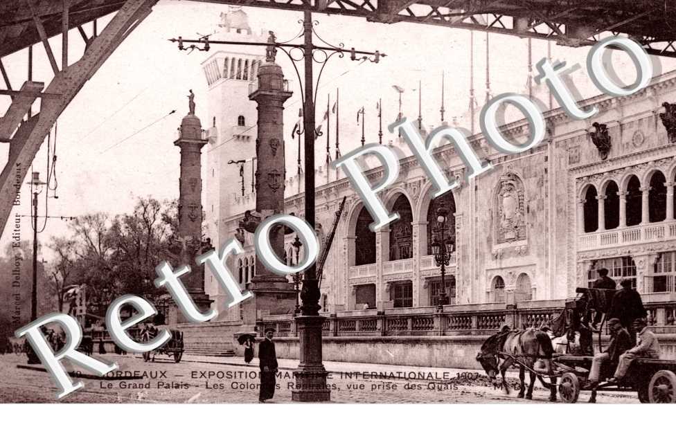 Exposition Maritime 1907 - le grand palais 