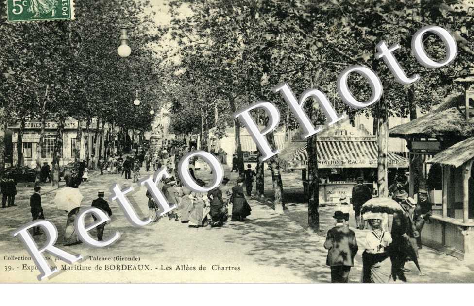 Exposition Maritime 1907 - les allees de Chartres