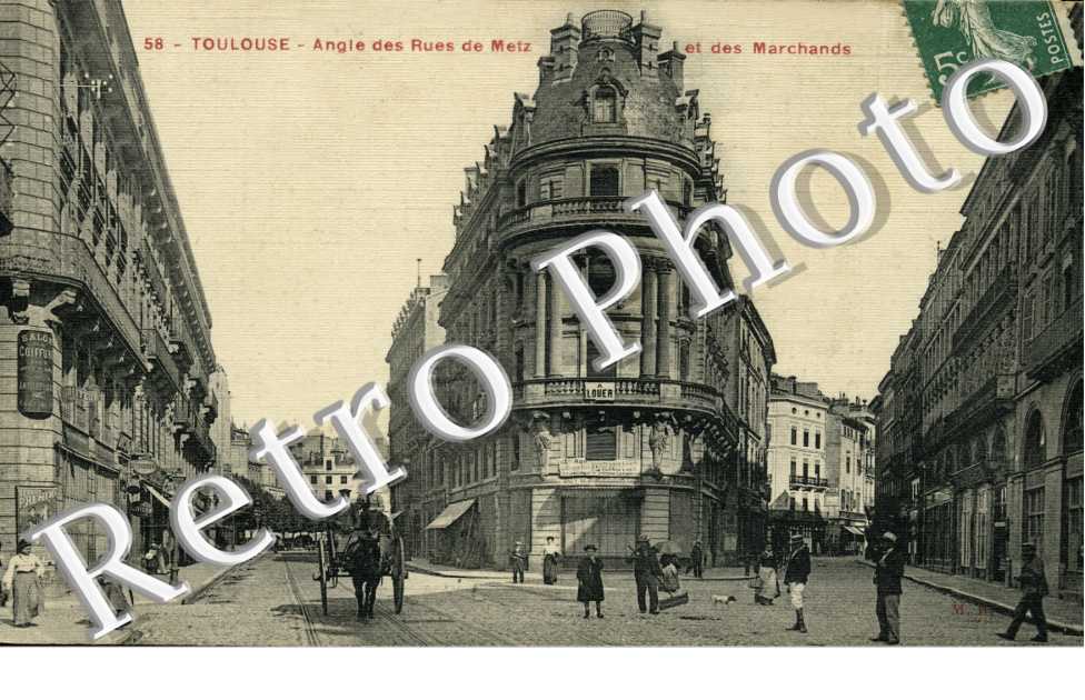 angles des rue des marchands  et de Metz