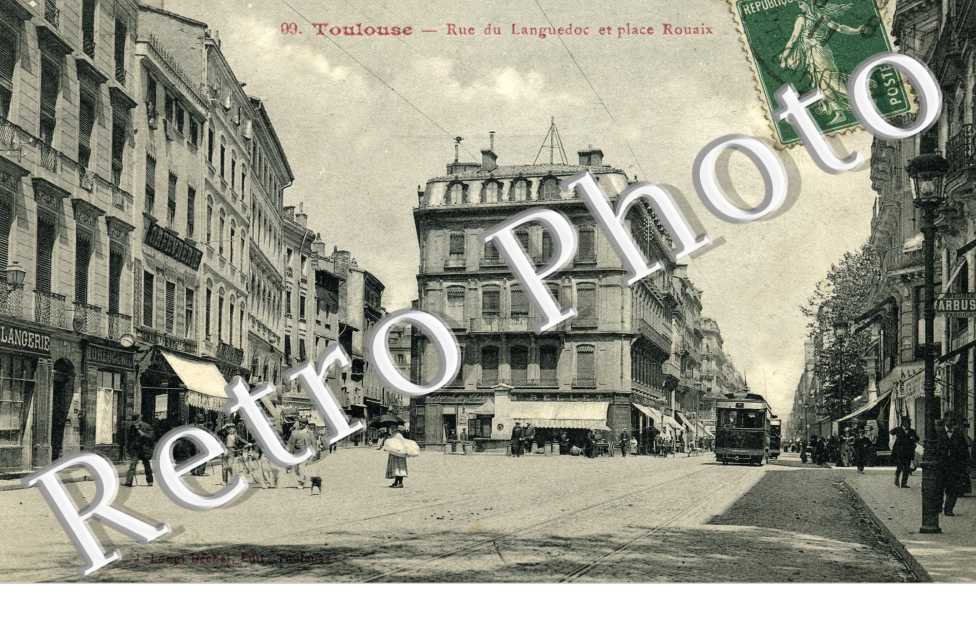 Rue du languedoc et place Rouaix