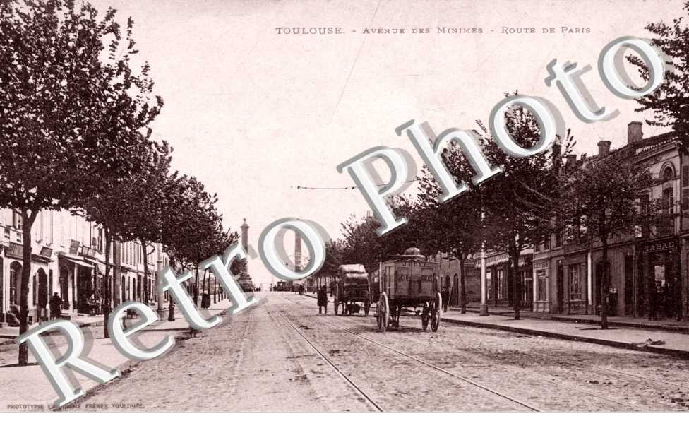 Avenue des Minimes - route de Paris