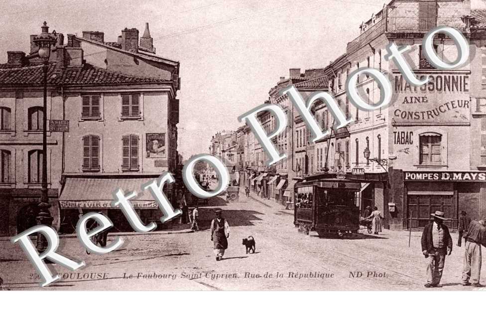 faubourg Saint Cyprien - rue de la Republique