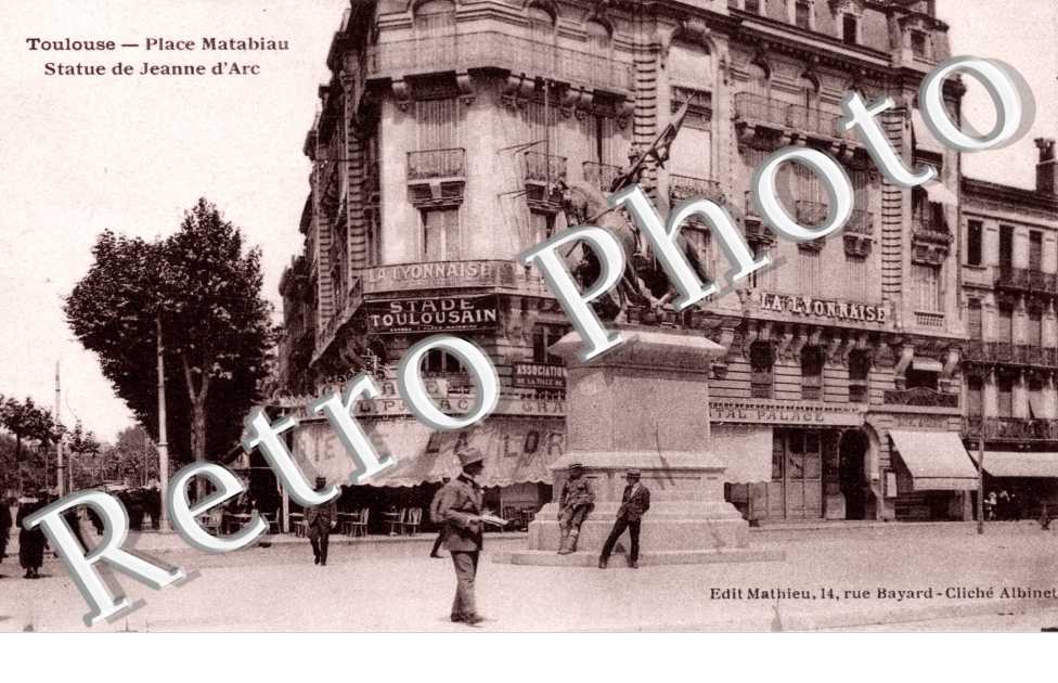 place Matabiau Statue Jeanne d&#039;Arc - Place Jeanne d&#039;Arc