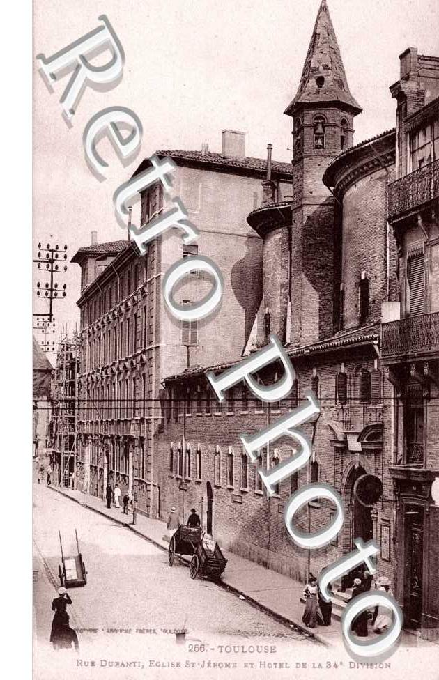 rue Duranti, Eglise St Jerome - Pelissier (rue du Lieutenant-Colonel)