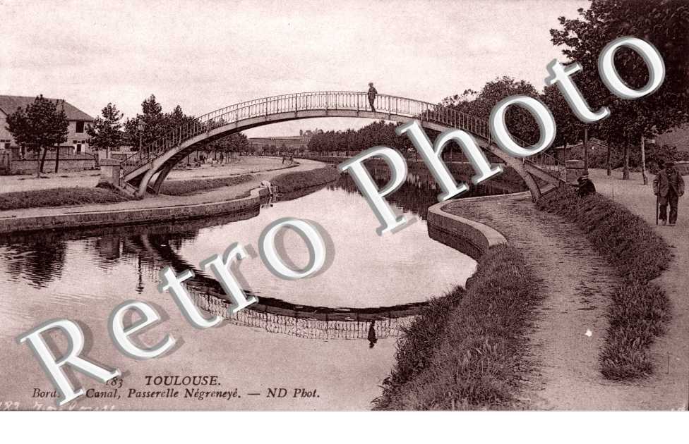 Bords du Canal, Passerelle Negreneye