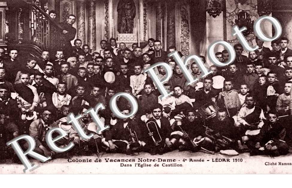 Colonie de vacances Notre Dame 4eme Annee Ledar 1910